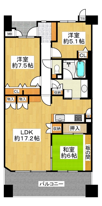リバーガーデン 間取り リバーガーデン 間取り