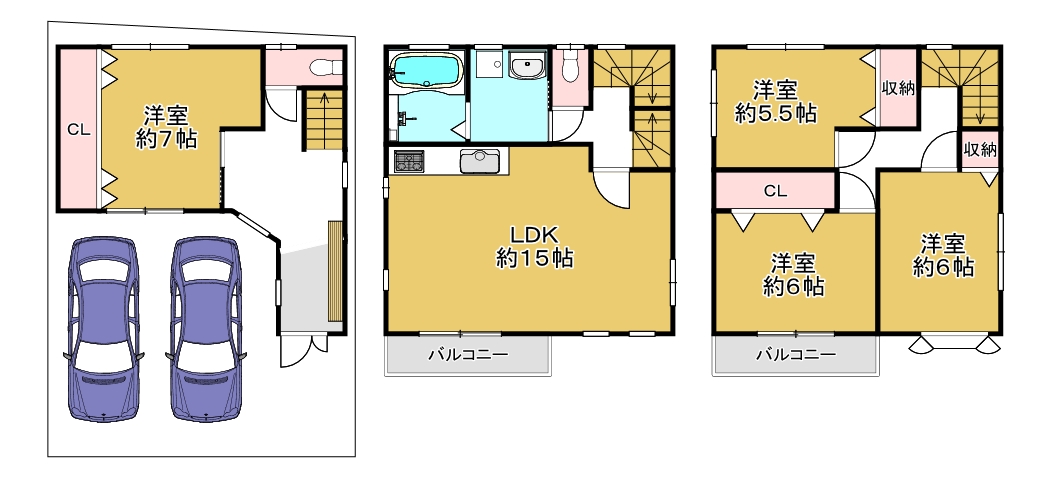 深野5丁目 間取り 深野5丁目 間取り